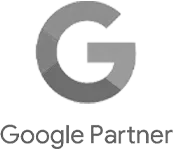 Google Partner logo, official certification badge.