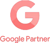 Google Partner logo, official certification badge.