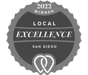 Local excellence San Diego 2022 Winner Award