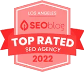 Los Angeles SEOblog Top Rated SEO Agency 2022 Award