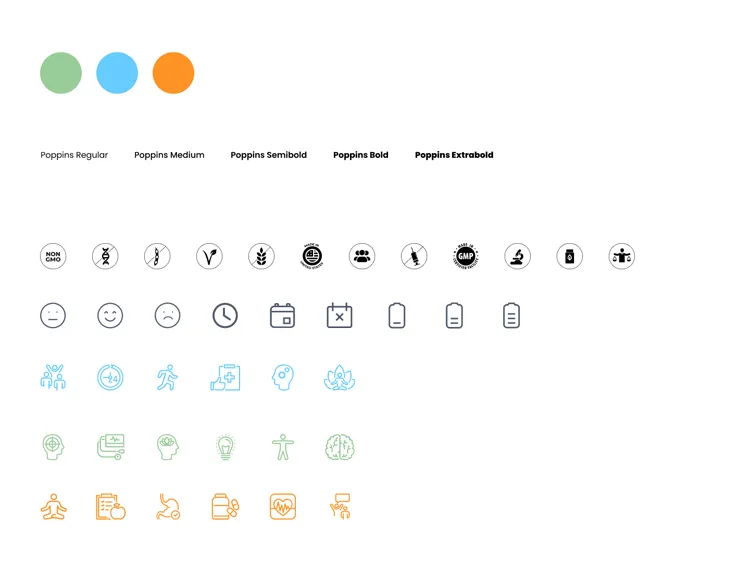 Brand identity project for Ultisana in Las Vegas