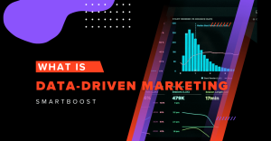 Graphic depicting data driven marketing